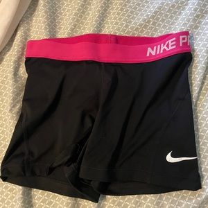 nike spandex shorts